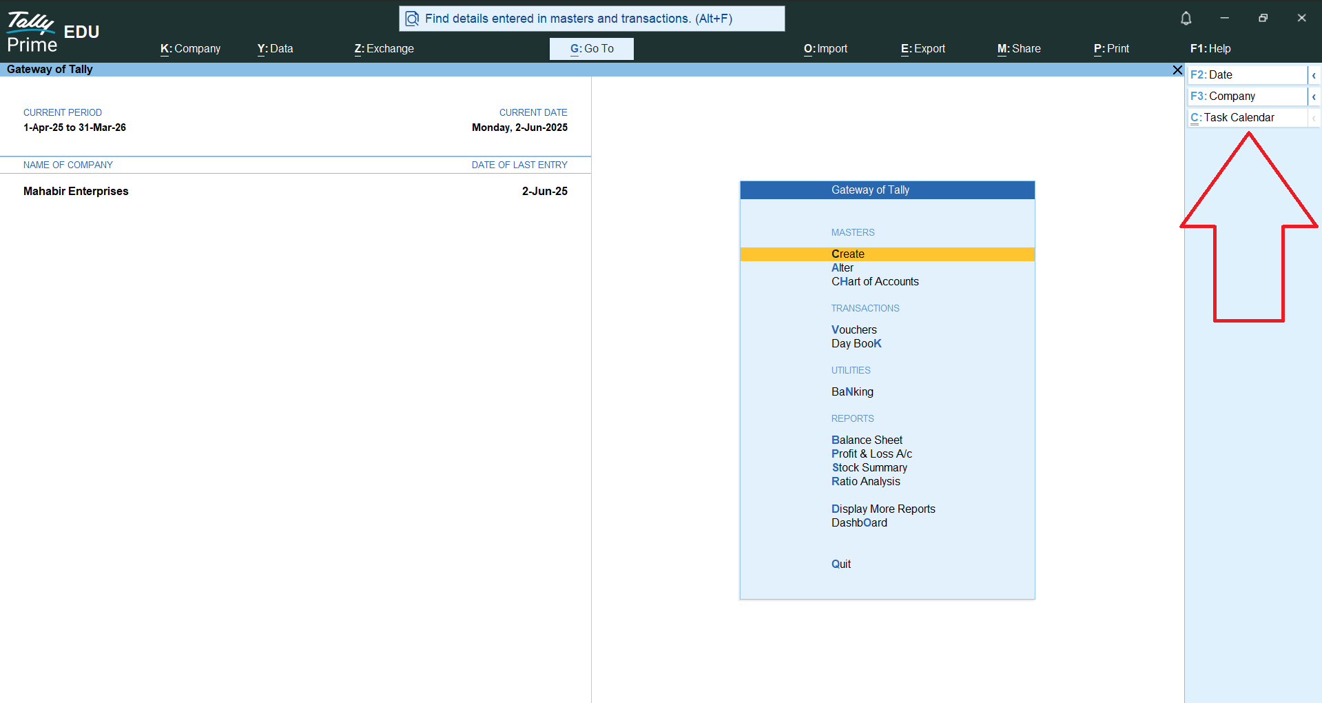TDL Task Calendar 2