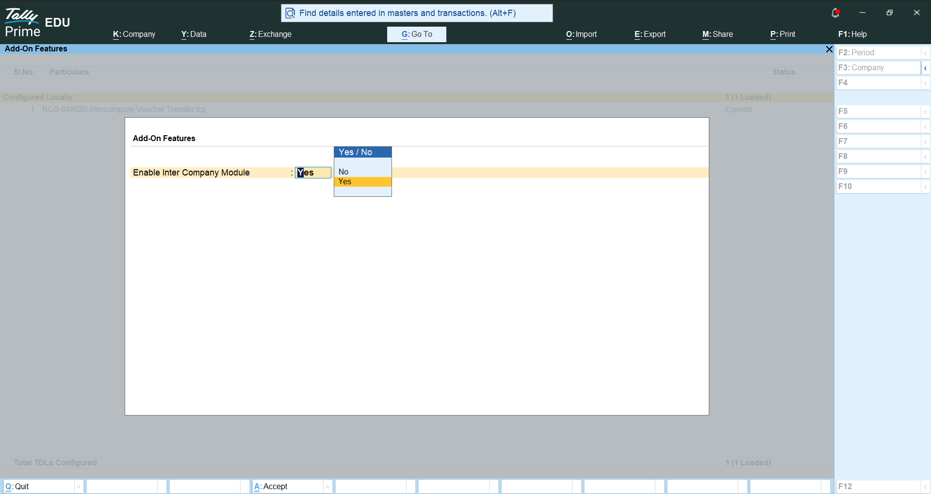 Intercompany Voucher Transfer 2