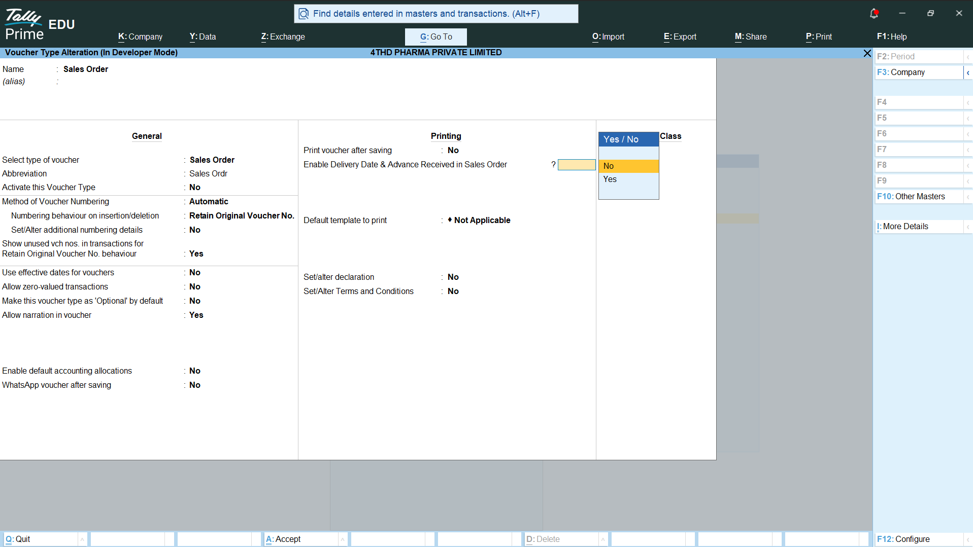 Pending Sales Order Report screenshot 3